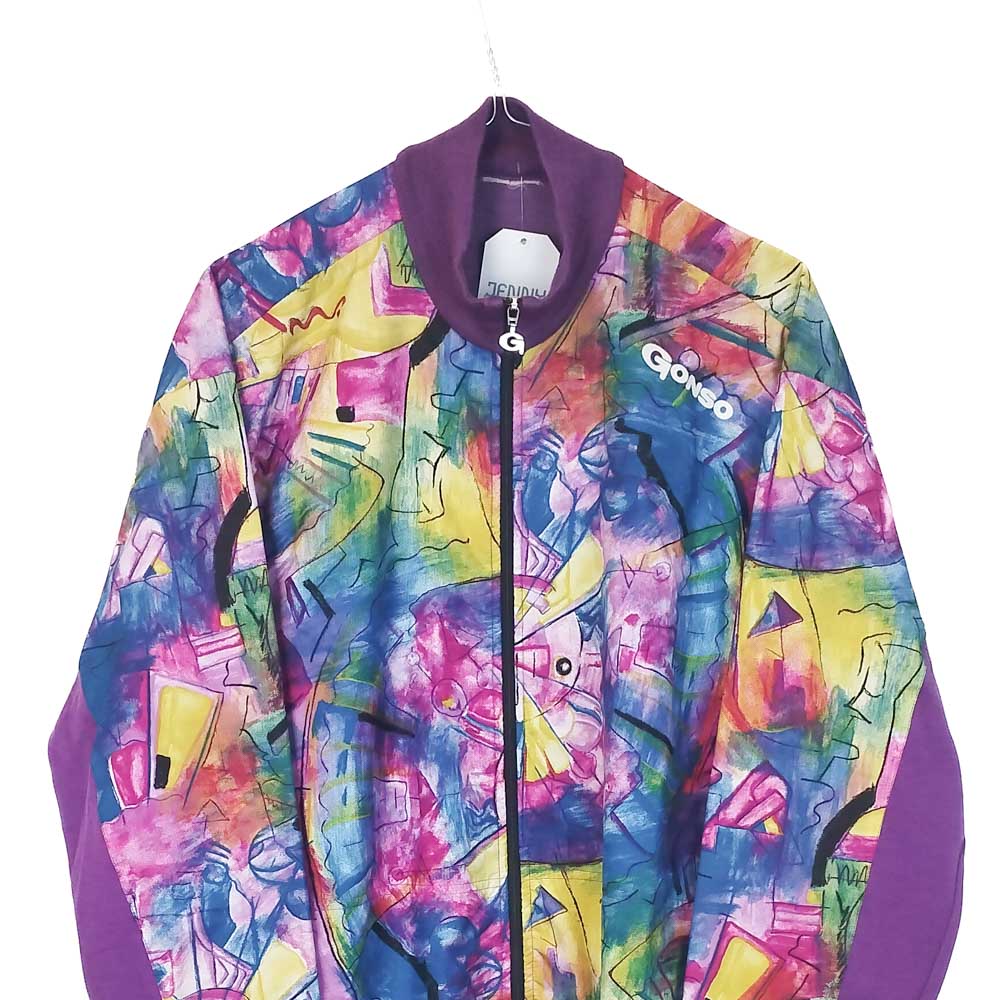 VIN-SW-34417 Vintage ποδηλατική ζακέτα unisex 90's style M