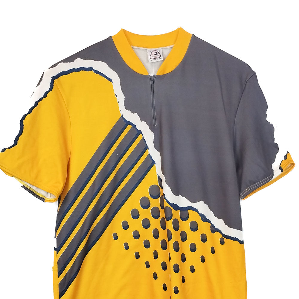 VIN-TEE-34476 Vintage cycling jersey unisex L