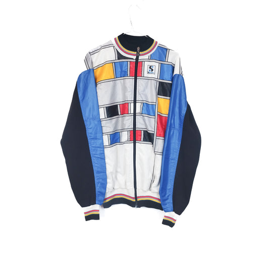 VIN-SW-34478 Vintage ποδηλατική ζακέτα unisex 90's style M