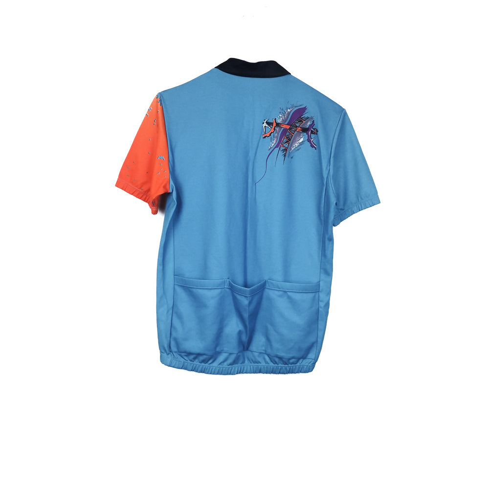 VIN-TEE-34481 Vintage cycling jersey unisex M-L