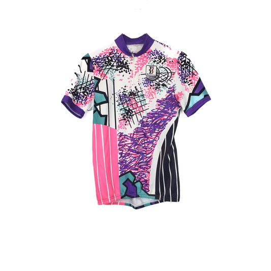 VIN-TEE-34484 Vintage cycling jersey unisex M-L