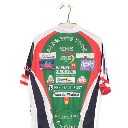 VIN-TEE-35306 Vintage cycling jersey unisex L