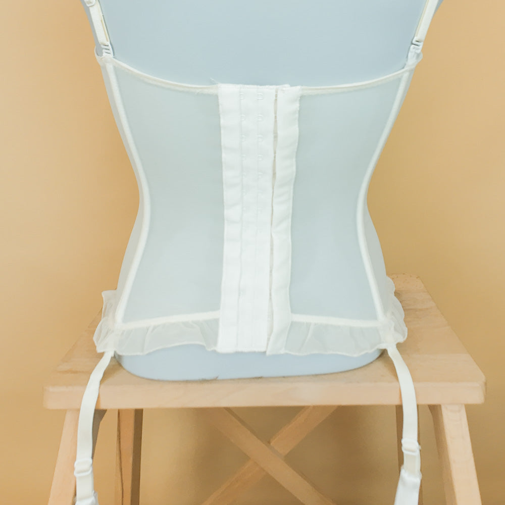 VIN-BLO-35719 Deadstock κορσές κρεμ Lovey 80C