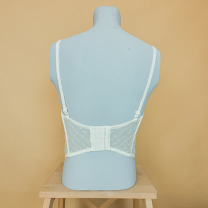 VIN-BLO-35662 Deadstock κορσές λευκός Luna 80C