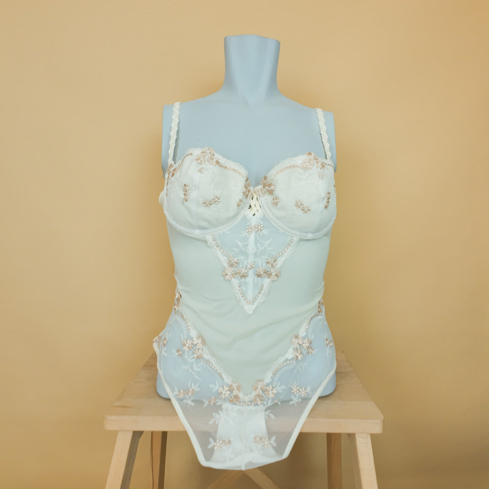 Deadstock κορμάκι σαμπανί Miss Rosy