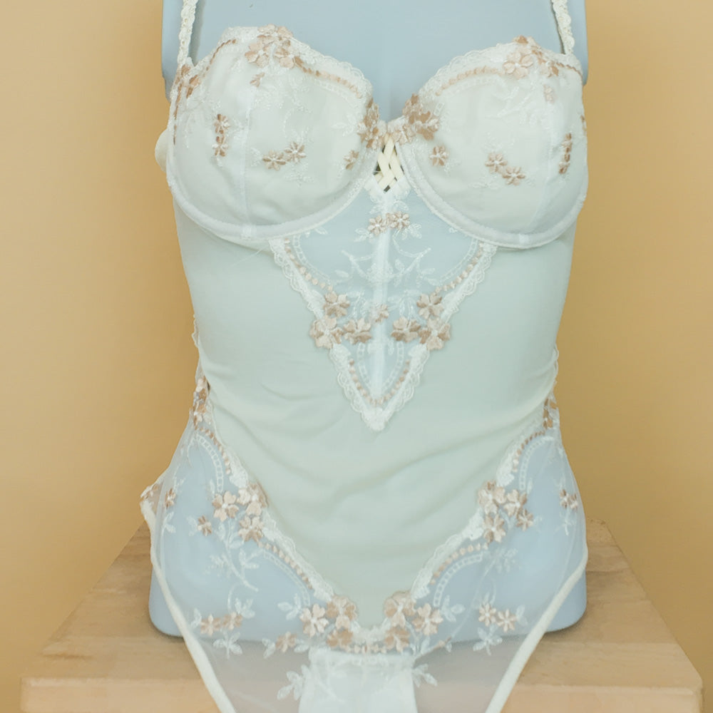 Deadstock κορμάκι σαμπανί Miss Rosy