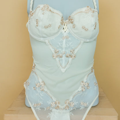 Deadstock κορμάκι σαμπανί Miss Rosy