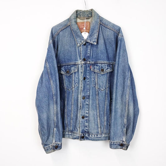 VIN-OUTW-24711 Vintage denim jacket unisex Levi's L