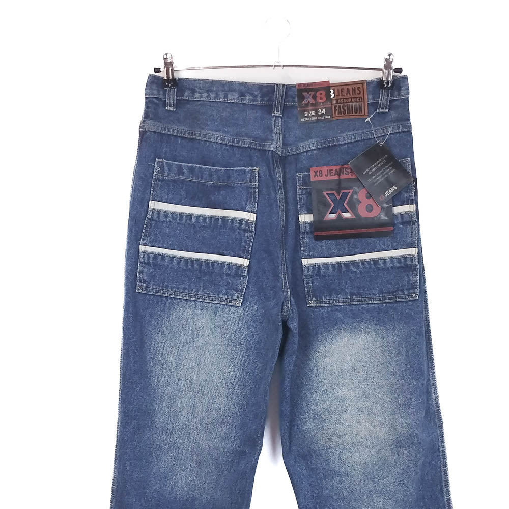 VIN-TR-35125 Vintage denim παντελόνι  deadstock αντρικό M-L