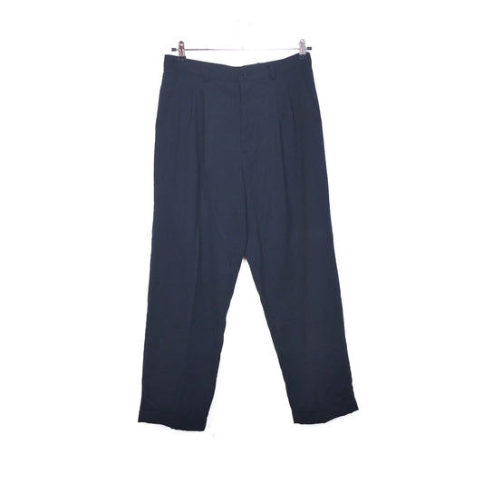 VIN-TR-35131 Vintage παντελόνι υφασμάτινο αντρικό με πιέτες L