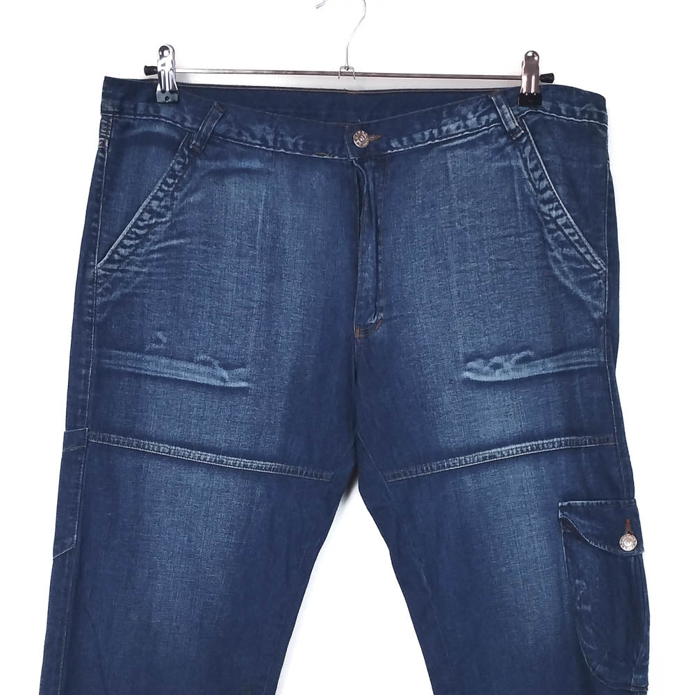 VIN-TR-35065 Vintage denim βερμούδα XL