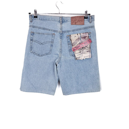 VIN-TR-35080 Vintage denim γυναικεία βερμούδα M-L