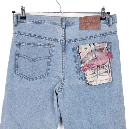 VIN-TR-35080 Vintage denim γυναικεία βερμούδα M-L