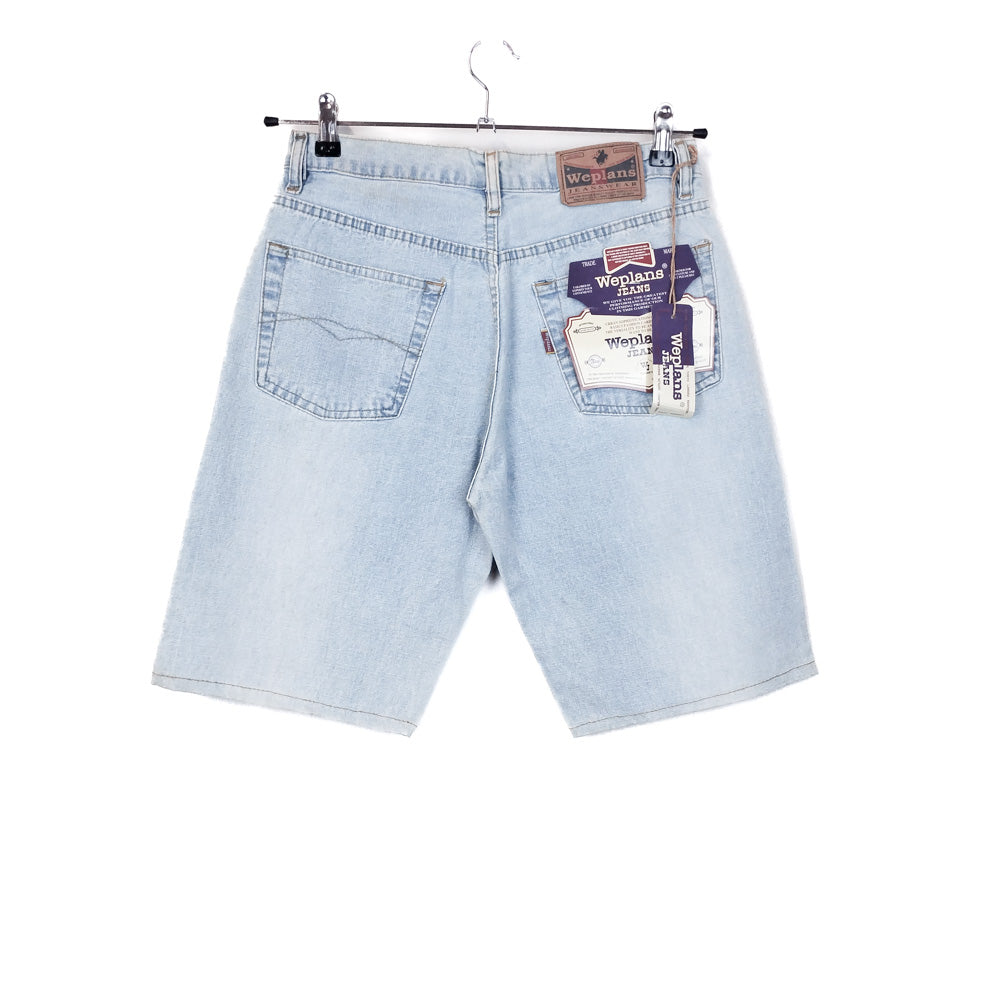 VIN-TR-35085 Vintage denim γυναικεία βερμούδα M