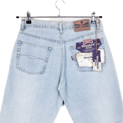VIN-TR-35085 Vintage denim γυναικεία βερμούδα M