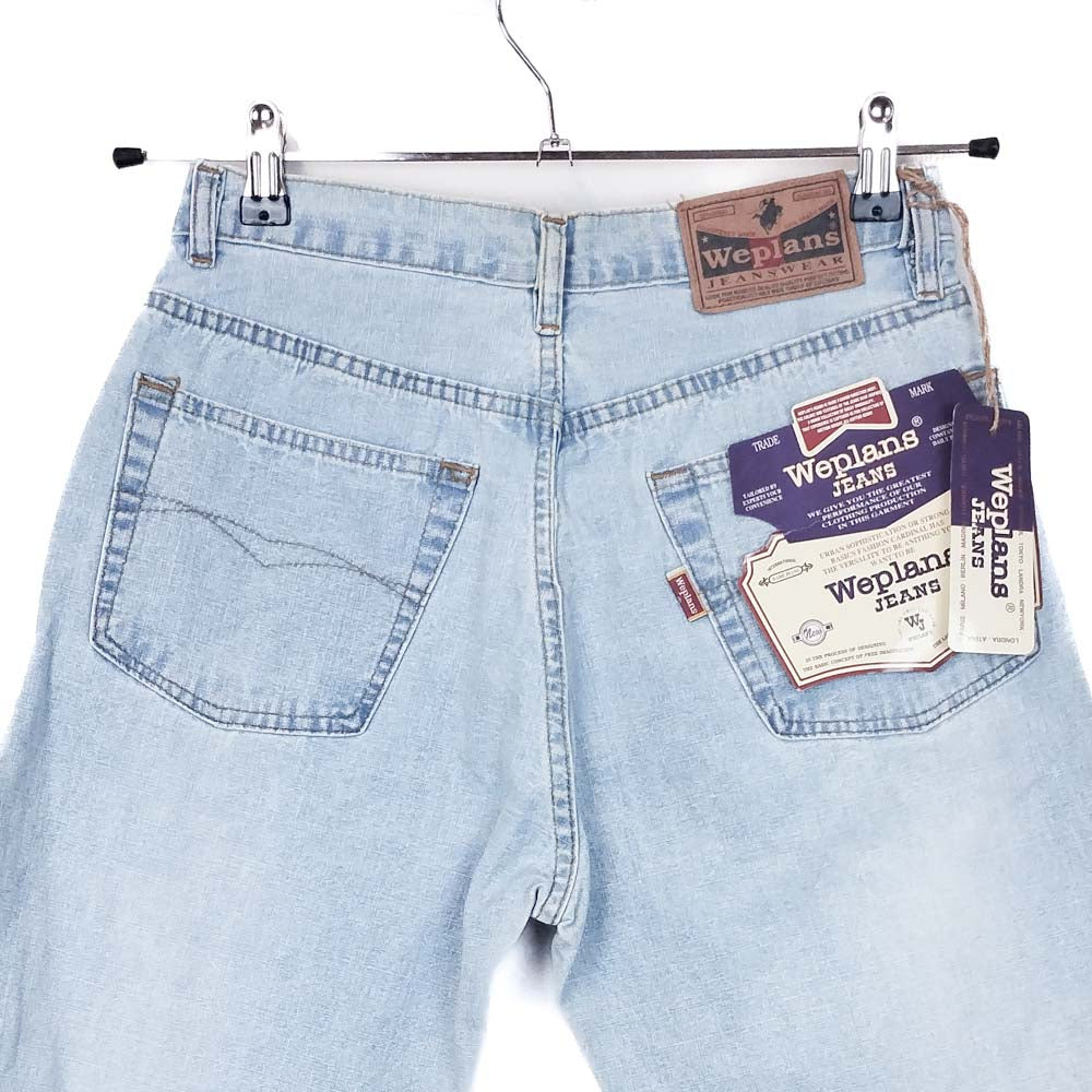 VIN-TR-35074 Vintage denim γυναικεία βερμούδα S