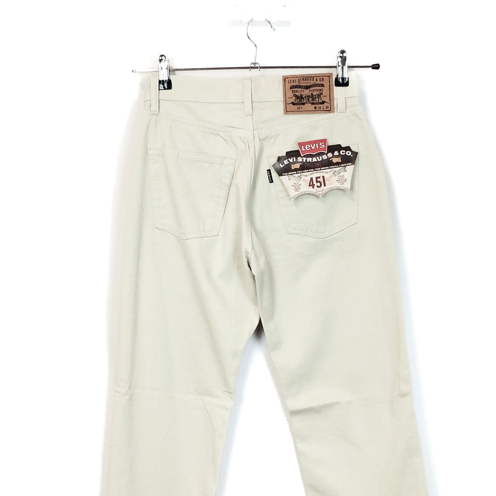 VIN-TR-35095 Vintage denim παντελόνι Levi's 451 deadstock W28 L34