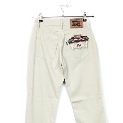 VIN-TR-35095 Vintage denim παντελόνι Levi's 451 deadstock W28 L34