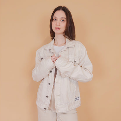 VIN-OUTW-34226 Vintage 90's style denim jacket M