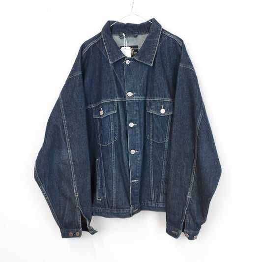 VIN-OUTW-26819 Vintage denim jacket μπλε XL