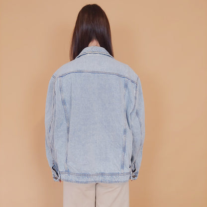 VIN-OUTW-34216 Vintage 90's style denim jacket L