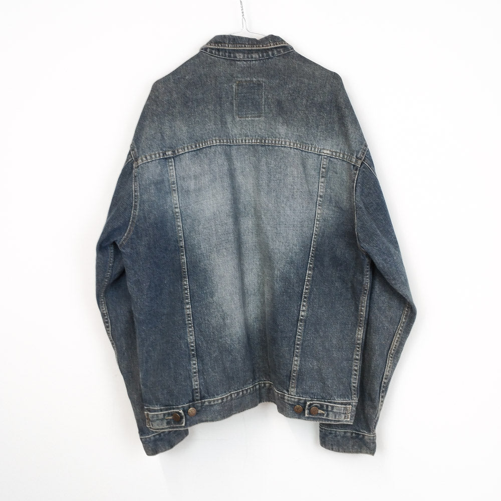 VIN-OUTW-26818 Vintage denim jacket μπλε XL