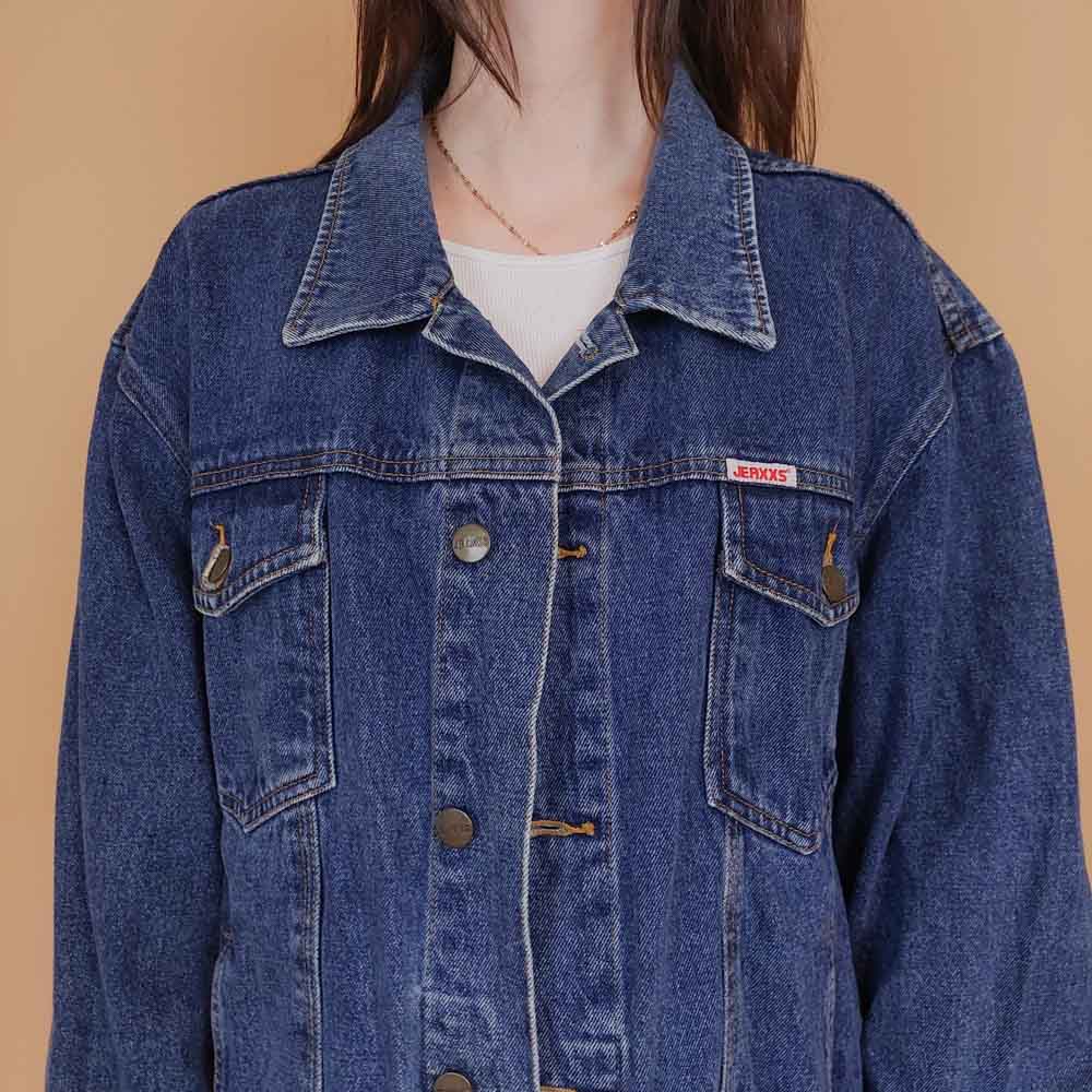 VIN-OUTW-34221 Vintage 90's style denim jacket L-XL