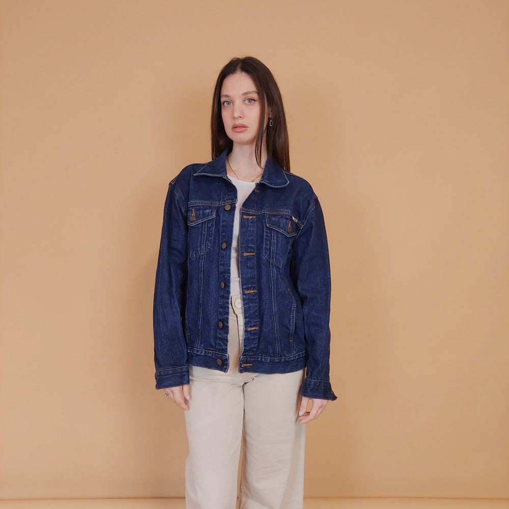 VIN-OUTW-34219 Vintage 90's style denim jacket M