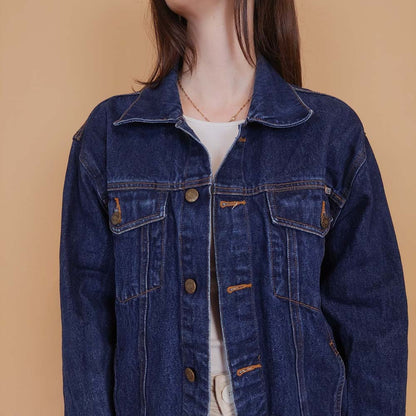 VIN-OUTW-34219 Vintage 90's style denim jacket M