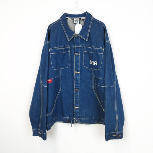 VIN-OUTW-26828 Vintage denim jacket μπλε XL-2XL