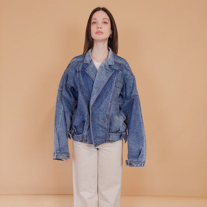 VIN-OUTW-34179 Vintage 90's style denim jacket M