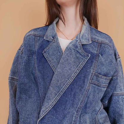 VIN-OUTW-34179 Vintage 90's style denim jacket M