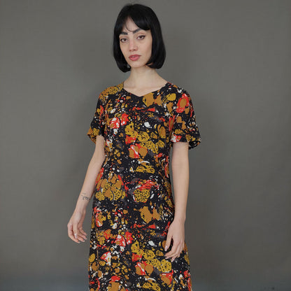 VIN-DR-27037 Vintage φόρεμα M