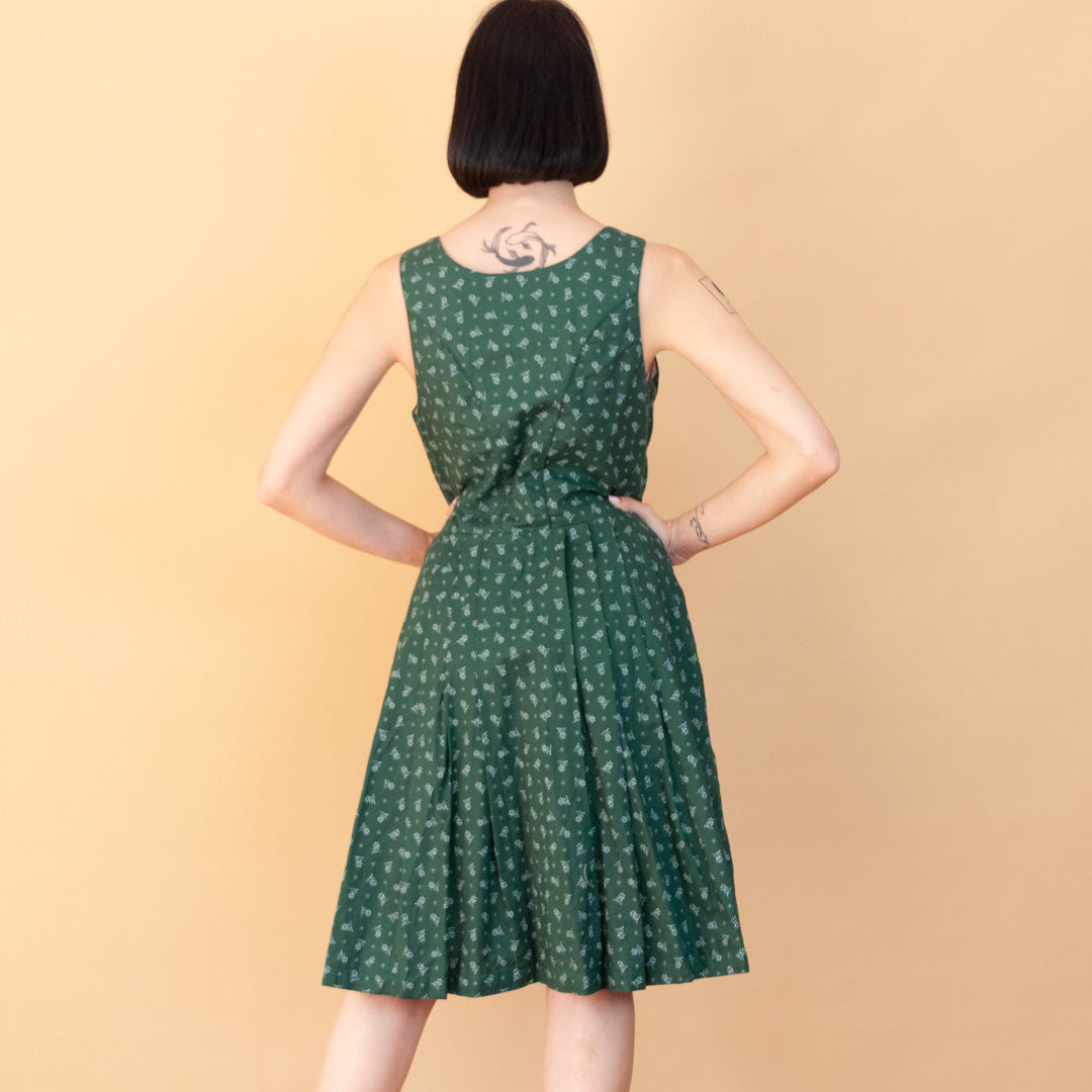 VIN-DR-23921 Vintage φόρεμα Dirndl M