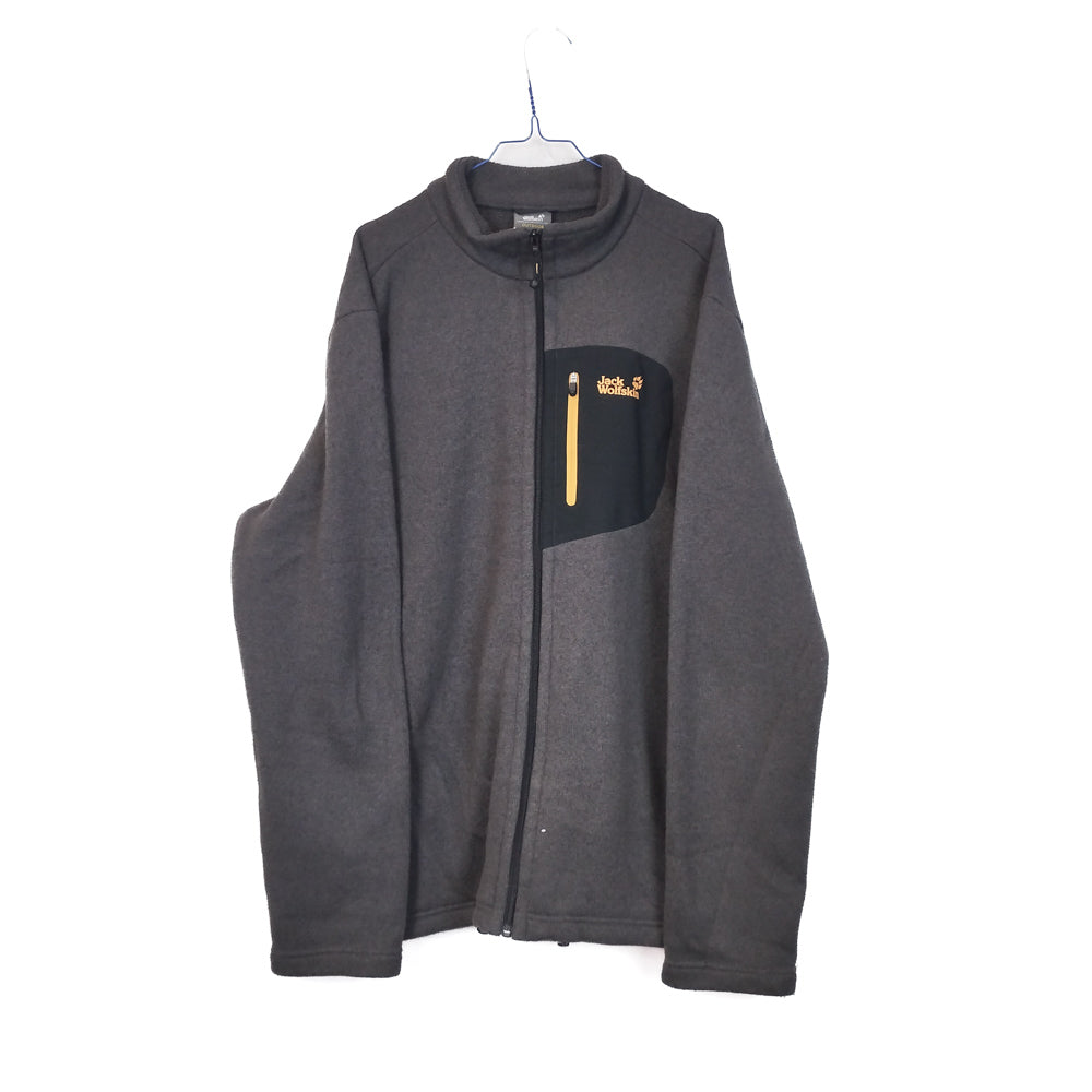 VIN-SW-33983 Preloved φλις ζακέτα unisex Jack Wolfskin 2XL
