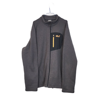 VIN-SW-33983 Preloved φλις ζακέτα unisex Jack Wolfskin 2XL