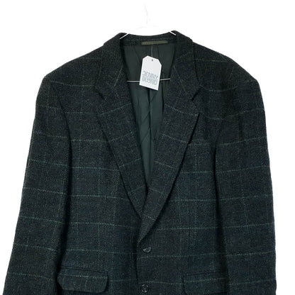 VIN-OUTW-35565 Vintage σακάκι μάλλινο Harris Tweed