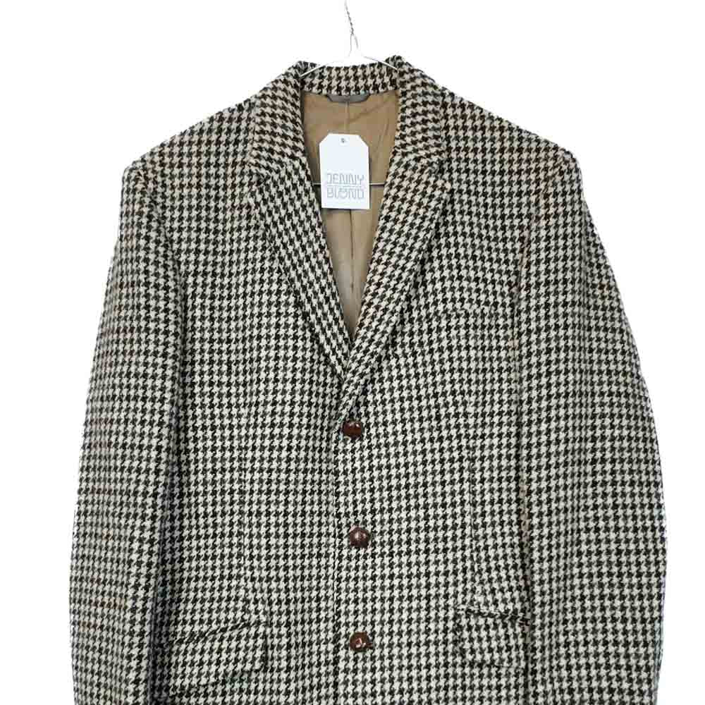 VIN-OUTW-35566 Vintage σακάκι μάλλινο Harris Tweed