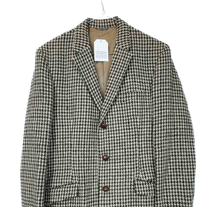VIN-OUTW-35566 Vintage σακάκι μάλλινο Harris Tweed