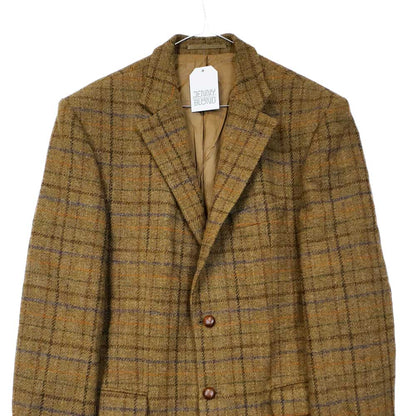 VIN-OUTW-35567 Vintage σακάκι μάλλινο Harris Tweed