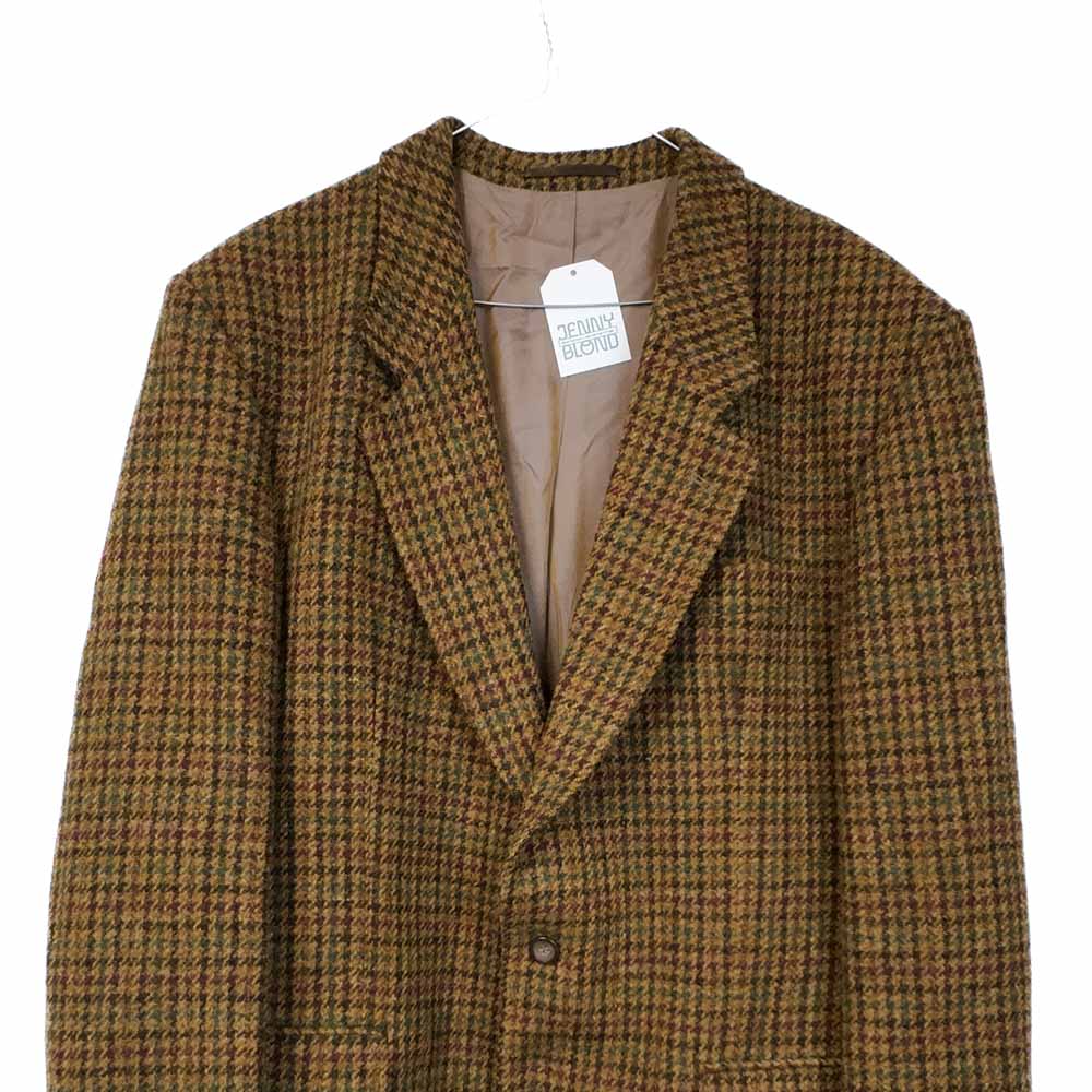 VIN-OUTW-35568 Vintage σακάκι μάλλινο Harris Tweed