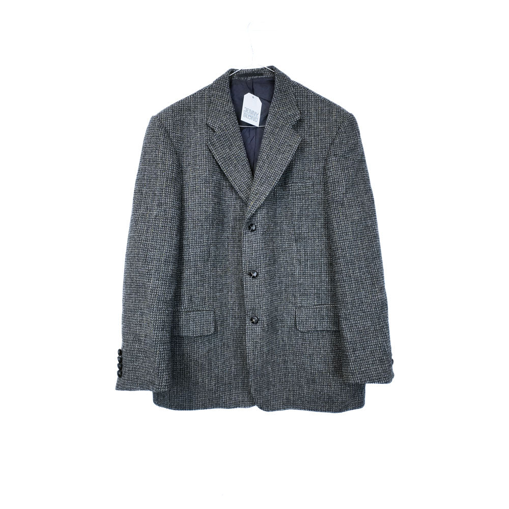 VIN-OUTW-35569 Vintage σακάκι μάλλινο Harris Tweed