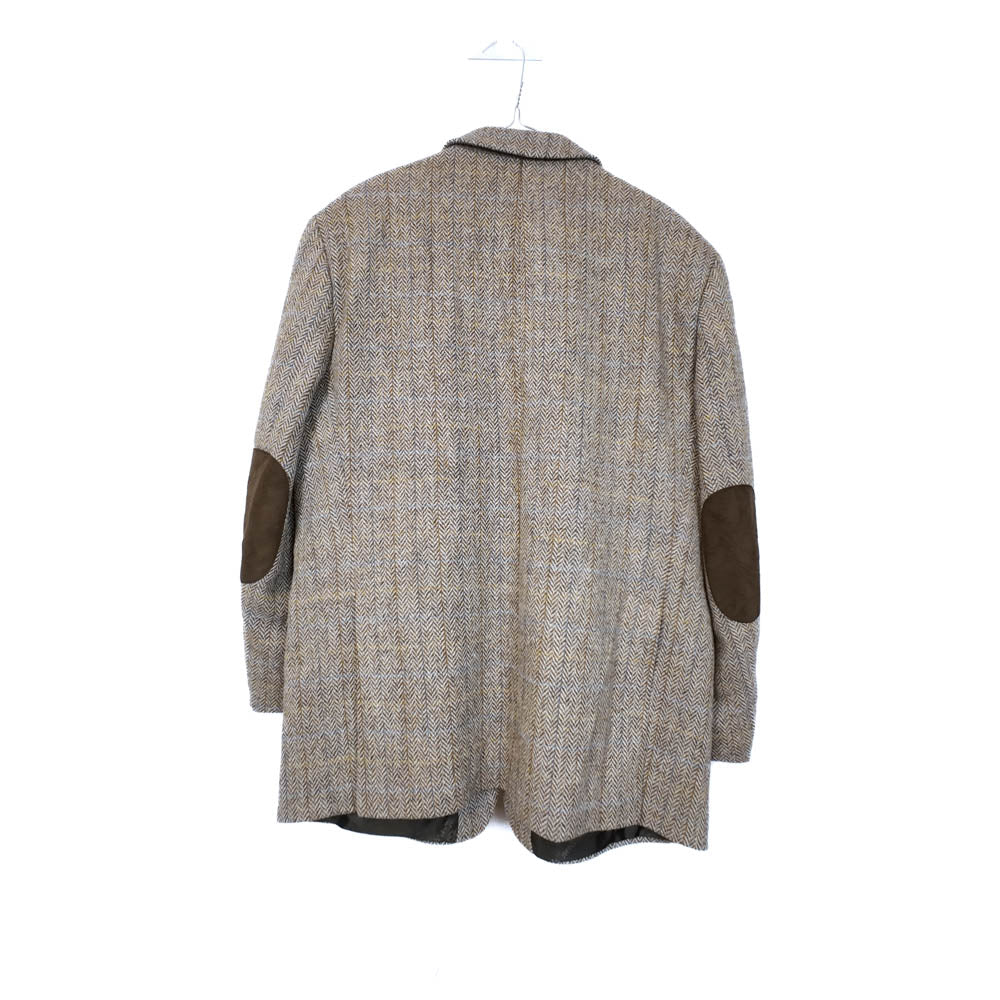 VIN-OUTW-35570 Vintage σακάκι μάλλινο Harris Tweed