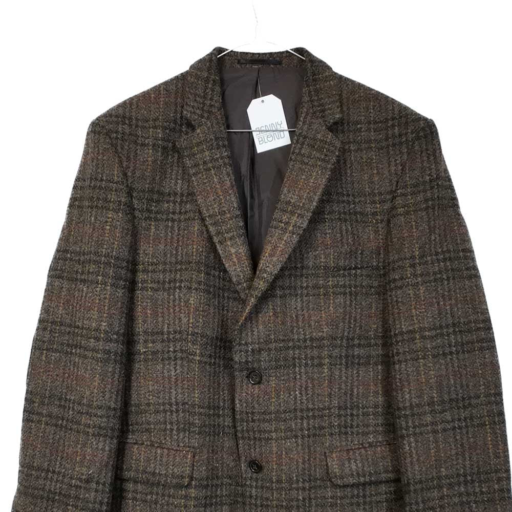 VIN-OUTW-35571 Vintage σακάκι μάλλινο Harris Tweed