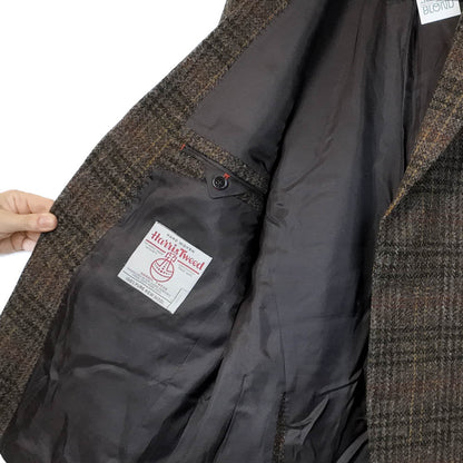 VIN-OUTW-35571 Vintage σακάκι μάλλινο Harris Tweed