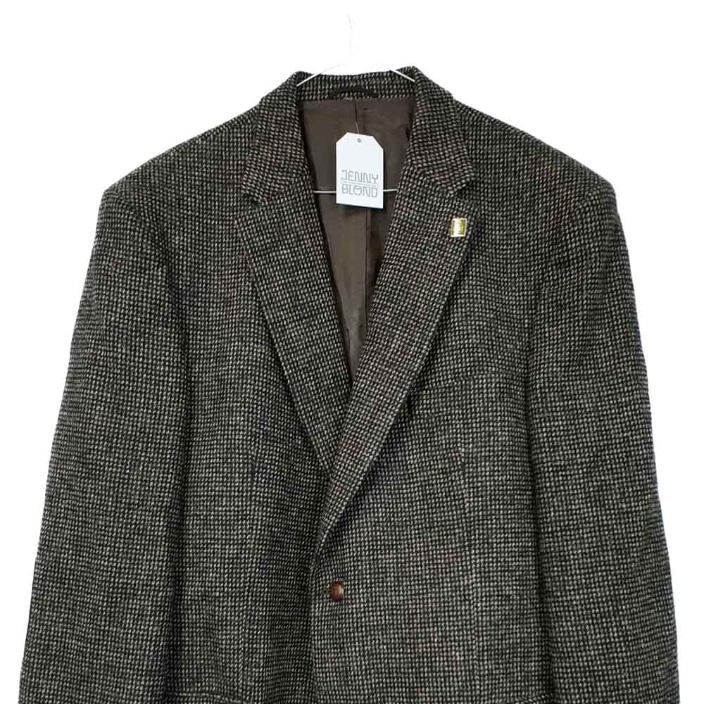 VIN-OUTW-35572 Vintage σακάκι μάλλινο Harris Tweed