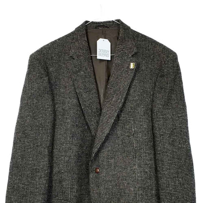 VIN-OUTW-35572 Vintage σακάκι μάλλινο Harris Tweed