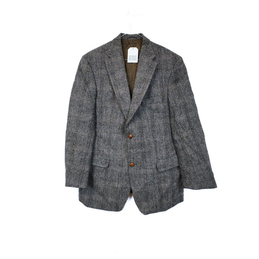 VIN-OUTW-35573 Vintage σακάκι μάλλινο Harris Tweed