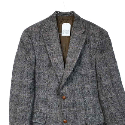 VIN-OUTW-35573 Vintage σακάκι μάλλινο Harris Tweed