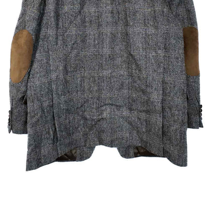 VIN-OUTW-35573 Vintage σακάκι μάλλινο Harris Tweed